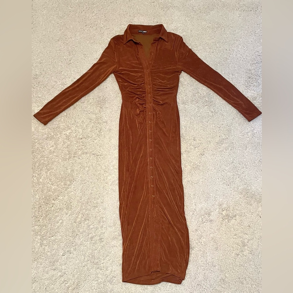 Copper Maxi Dress